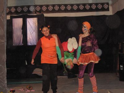 Le spectacle du Circo Salta Violetta(les grands)